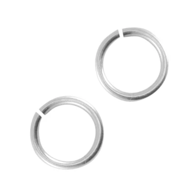 Szerelőkarika 5,5 mm Antik ezüst