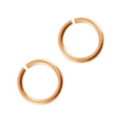 Szerelőkarika 4,5 mm Rose gold