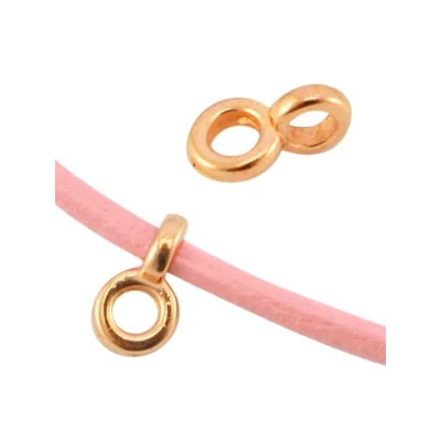Medálvezető 2,2 mm Rose gold