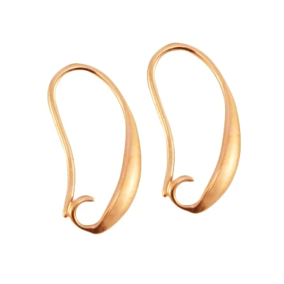 Fülbevaló alap 17 mm Rose gold
