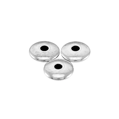 Fém köztes Lencse 4 x 1,5 mm Antik ezüst