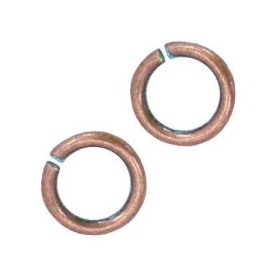 Szerelőkarika 4,5 mm Vörösréz patinával