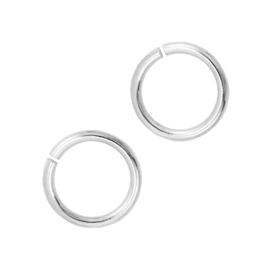 Szerelőkarika 10 mm Antik ezüst