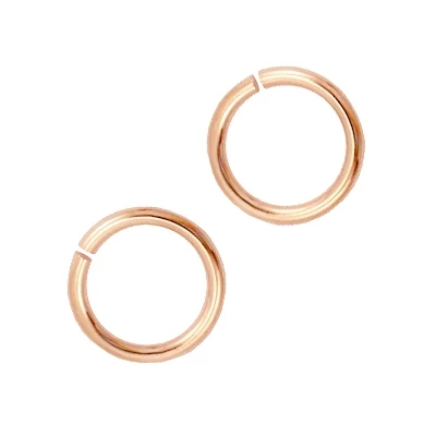 Szerelőkarika 6 mm Rose gold