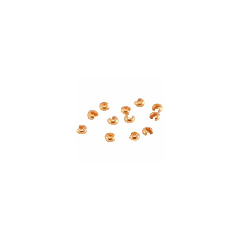 Fém stopperrejtő 4 mm Rose gold