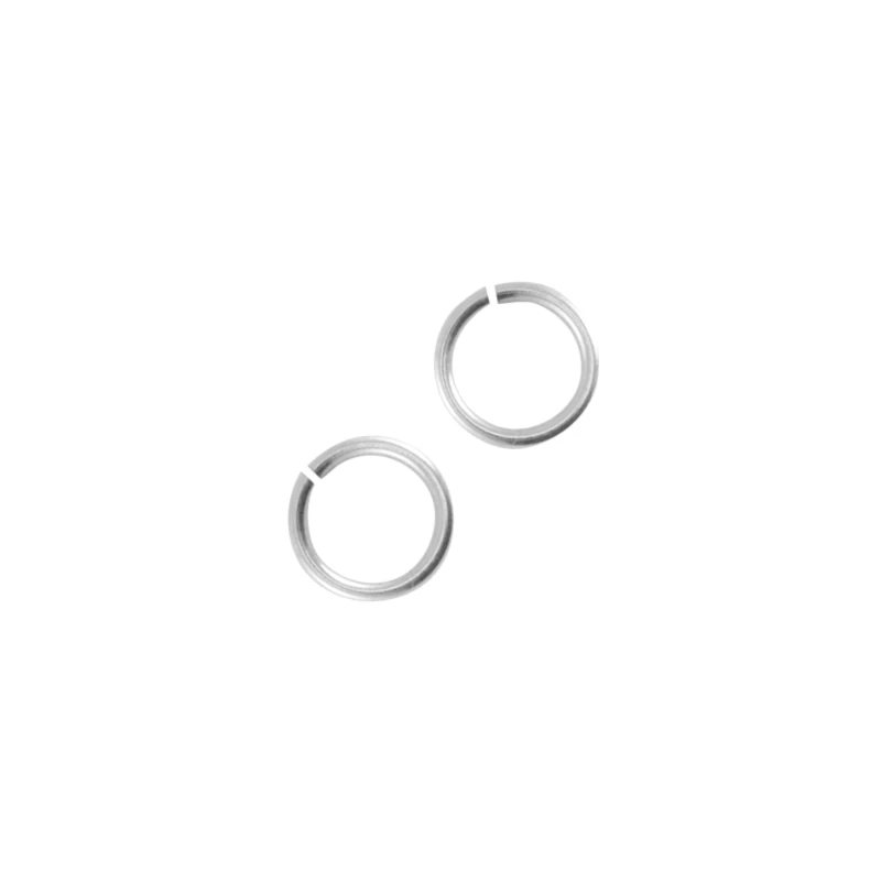Szerelőkarika 6,5 mm Antik ezüst