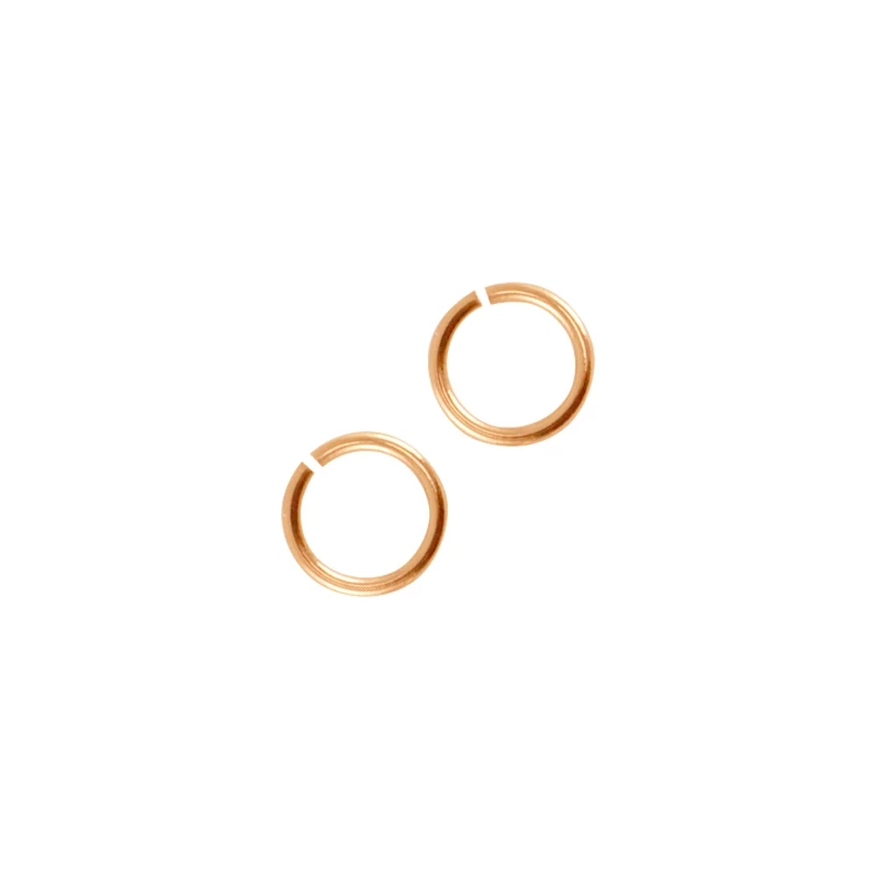 Szerelőkarika 5,5 mm Rose gold